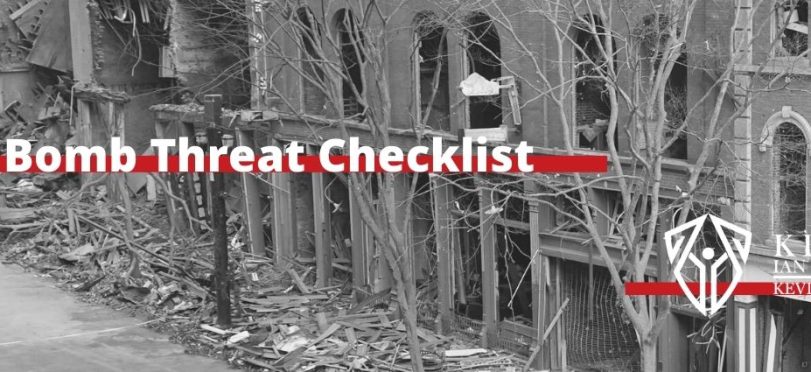 DHS Bomb Threat Checklist